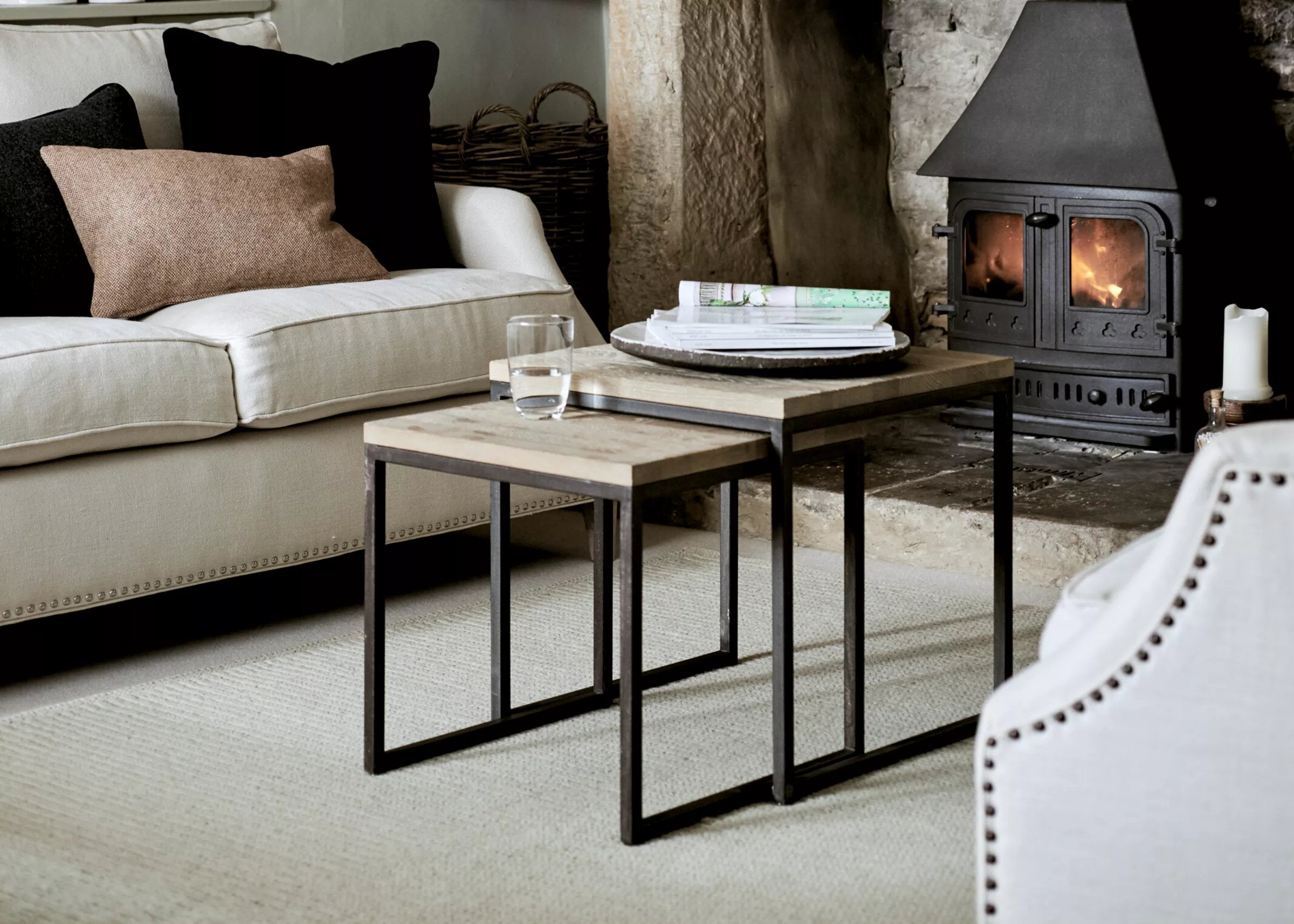 Nest of Tables Luxury Home Interiors Hunters Furniture