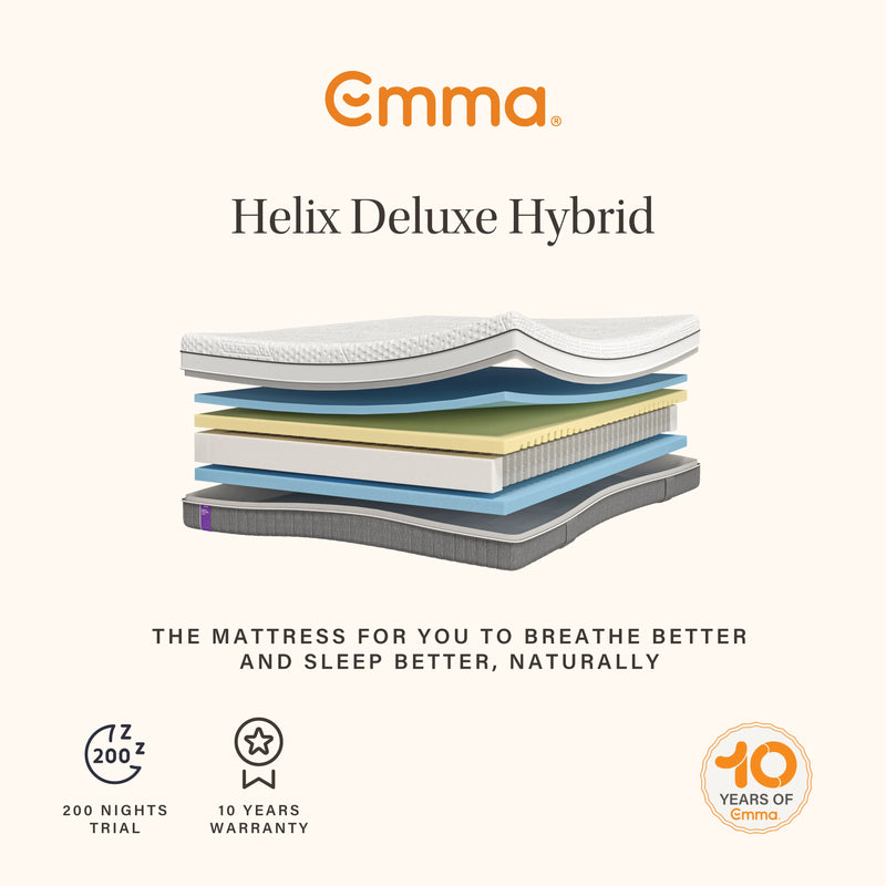 Emma Helix Hybrid Deluxe Mattress
