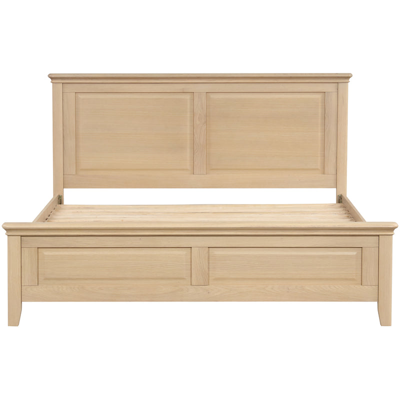 Cromford Oak High Foot End Superking Bed