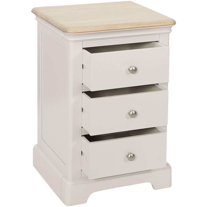 Cromford Painted 3 Bedside Drawer