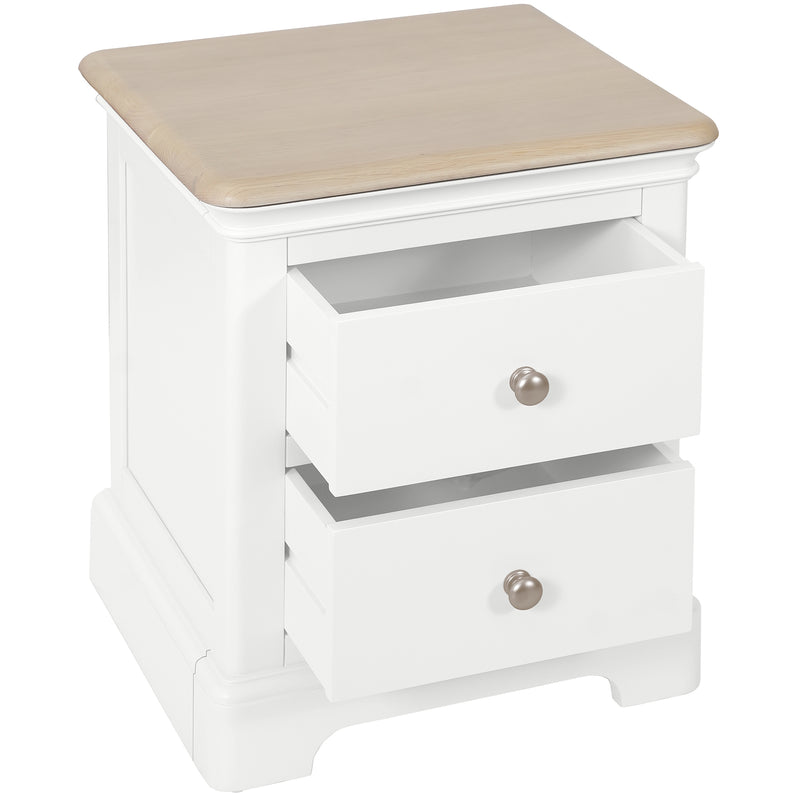 Cromford Painted 2 Drawer Bedside