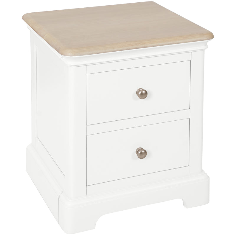 Cromford Painted 2 Drawer Bedside