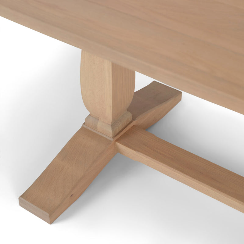 Neptune Harrogate 6-10 Seater Extendable Dining Table, Natural Oak