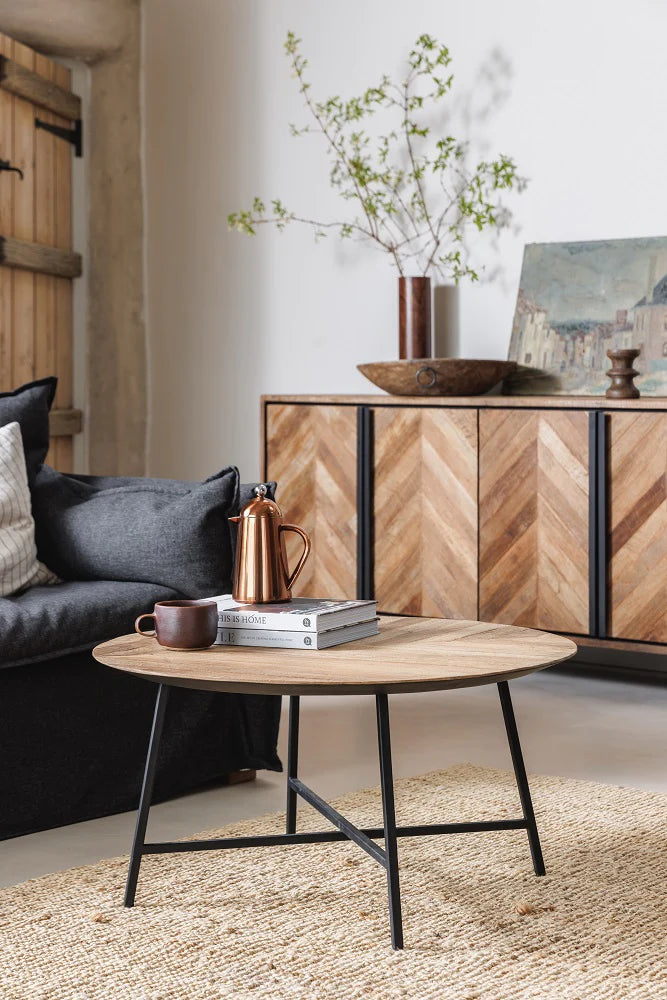 Luxury Ealing Round Coffee Table Hunters Furniture Derby