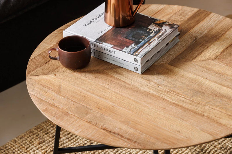 Ealing Round Coffee Table available at Hunters Furniture Derby