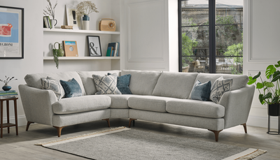 Monty LHF 2 Seater Corner Sofa/Cuddler available from Hunters Furniture Derby