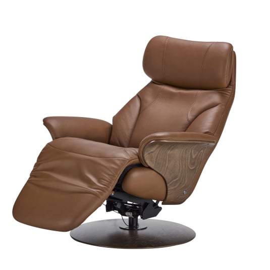 Stressless Adam Leather Recliner Chair in Valero Leather
