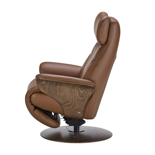 Stressless Adam Leather Recliner Chair in Valero Leather