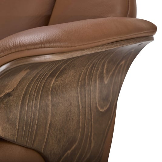 Stressless Adam Leather Recliner Chair in Valero Leather