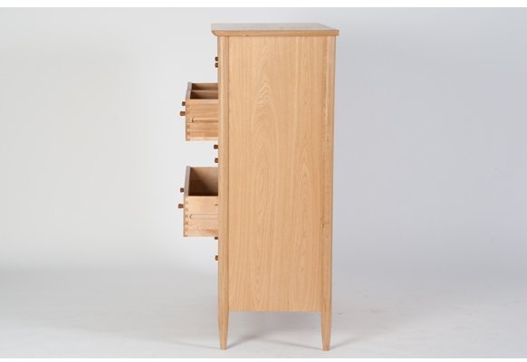 Ercol Teramo 7 Drawer Tall Wide Chest available at Hunters Furniture Derby