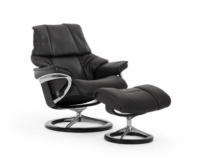 Stressless Reno Signature Chair With Footstool, available in other colours