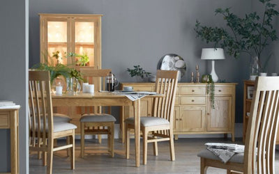 Tansley 160cm Butterfly Extending Table available at Hunters Furniture Derby