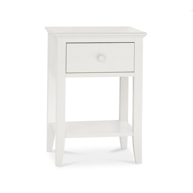 Kara 1 Drawer Nightstand in White