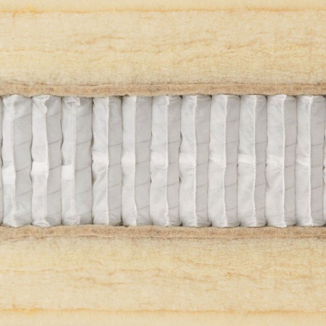 Hypnos Wool Origins 8 Mattress - Zip and Link Super King available at Hunters Furniture Derby