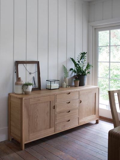 Ercol Bosco 1385 large sideboard available at Hunters Furniture