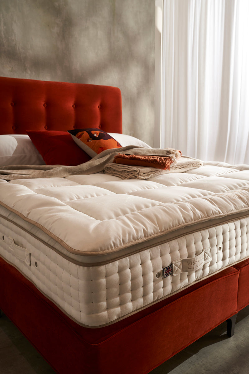 Vispring Heaven Luxury Supreme Mattress Topper available at Hunters Furniture Derby