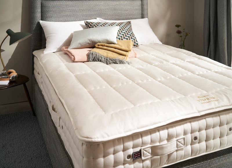 Vispring Heaven Luxury Mattress Topper available at Hunters Furniture Derby