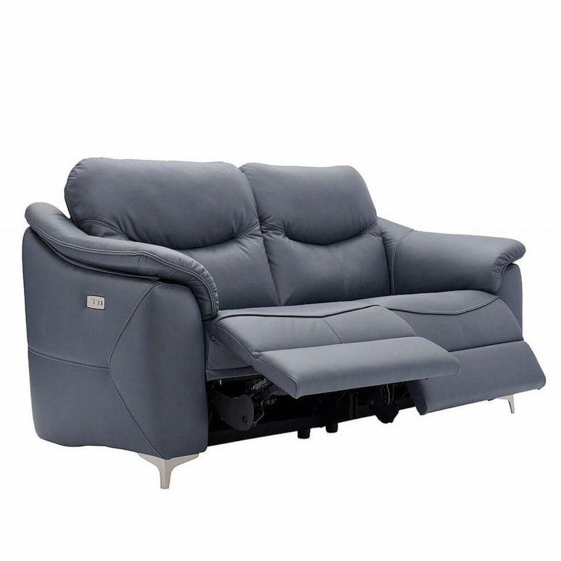 G Plan Jackson 3 Seater Electric Recliner Sofa with USB port available at Hunters Furniture Derby