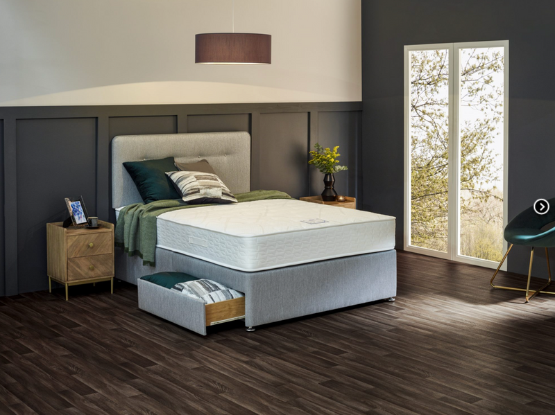 Relyon Radiance Comfort 1000 Platform Top Divan Set available at Hunters Furniture Derby