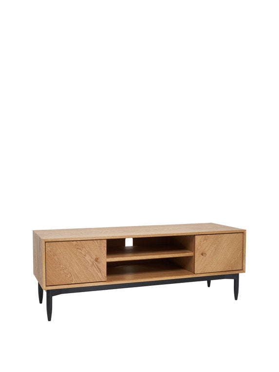 Ercol Monza Media Cabinet available at Hunters Furniture Derby