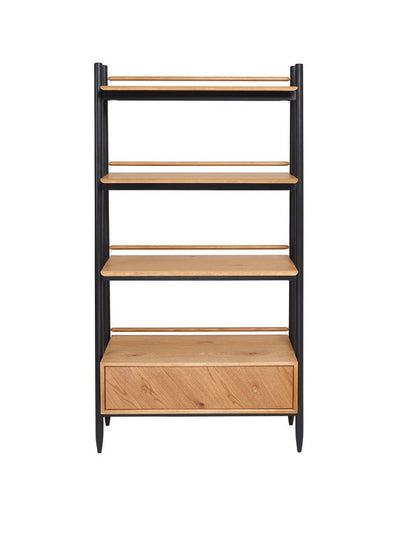 Ercol Monza Shelving Unit available at Hunters Furniture Derby