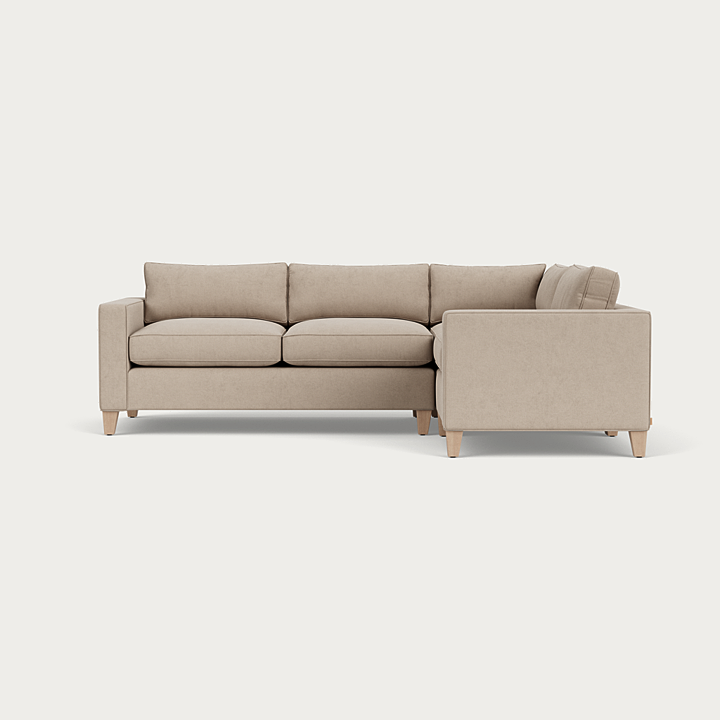 Neptune Shoreditch L Shape Sofa Right available in a variety of colour swatches at Hunters Furniture Derby