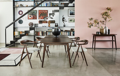 Ercol lugo dining collection available at Hunters Furniture Derby