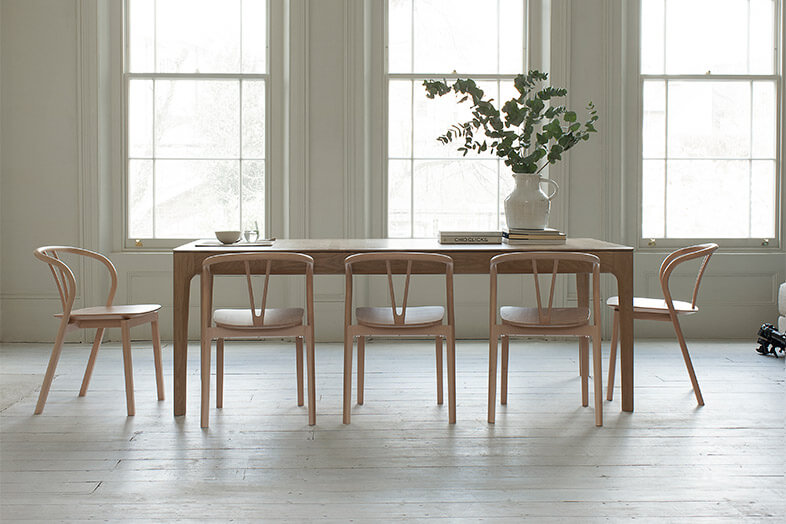 Ercol romana dining collection available at Hunters Furniture Derby
