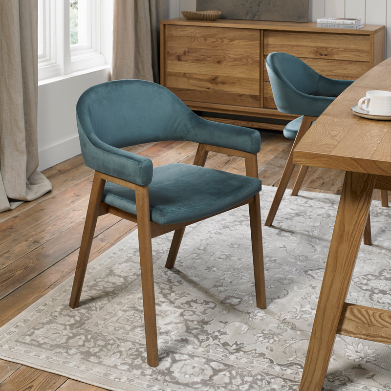 Kendal Pair of upholstered armchairs