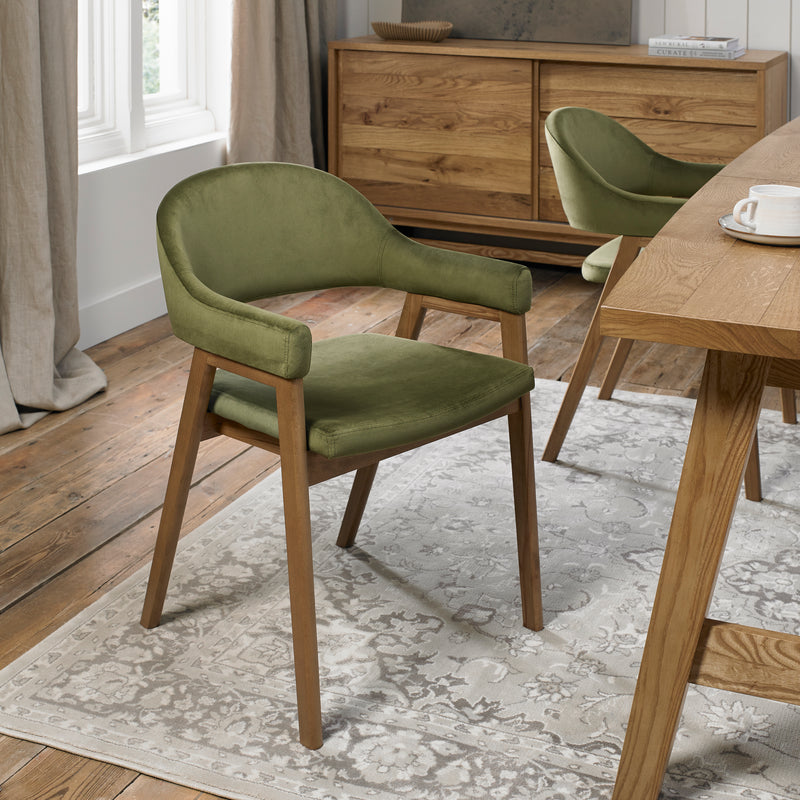 Kendal Pair of upholstered armchairs