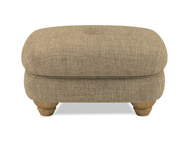 Pickering Buttoned Accent Footstool