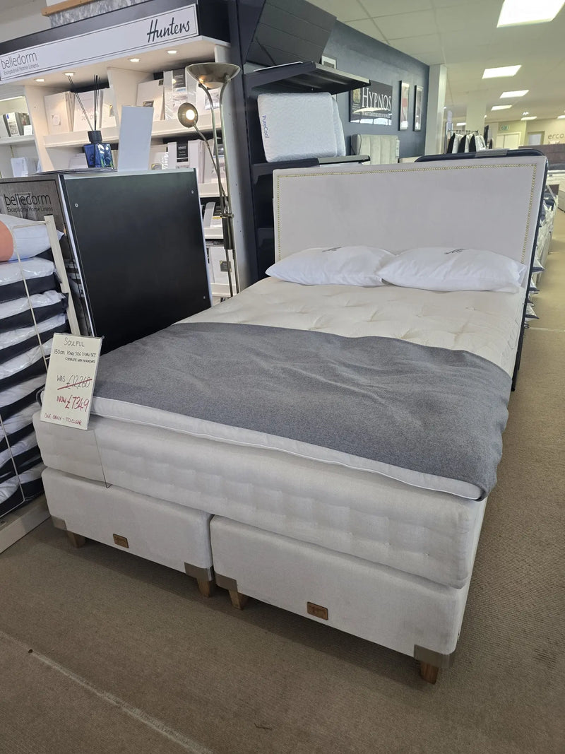 Mattsons Soulful 150cm King Size Divan Set including Headboard