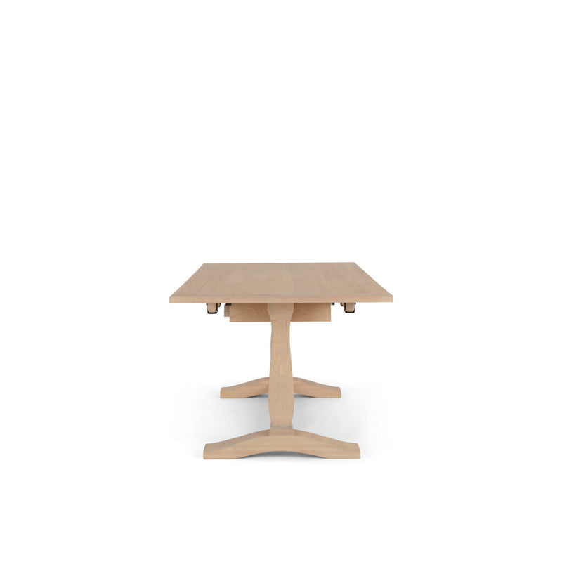 Neptune Harrogate 6-10 Seater Extendable Dining Table, Natural Oak