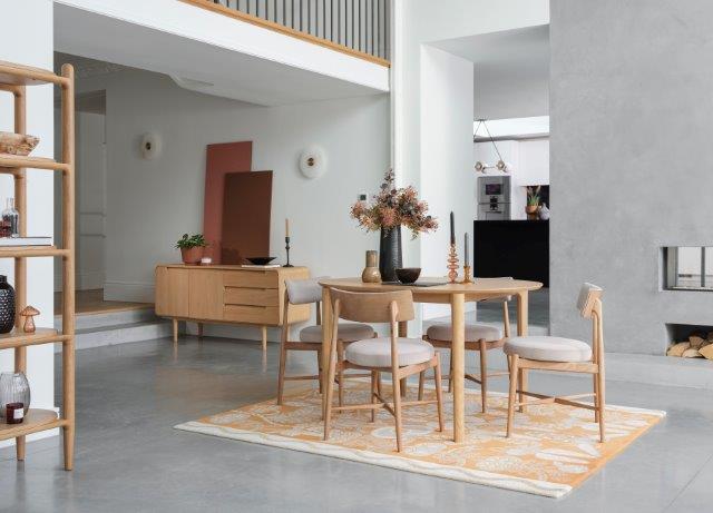 G Plan Winchester Pair of Flora dining chairs