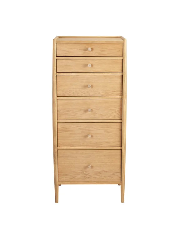 Ercol Winslow 6 Drawer Tall Chest