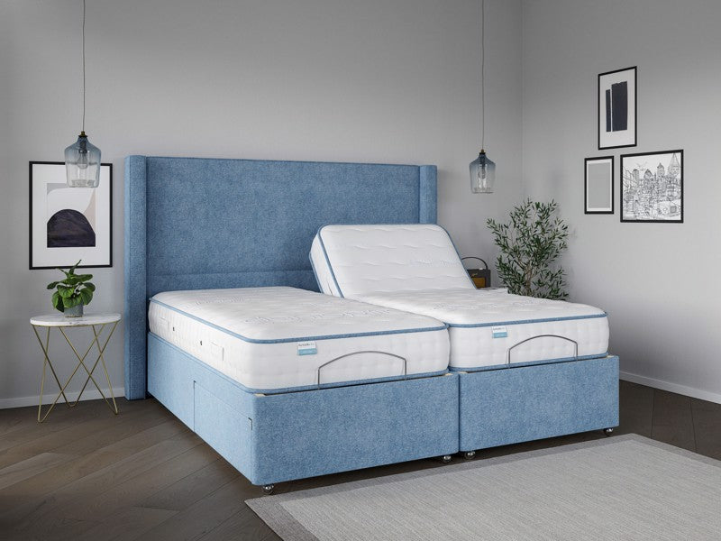 Dunlopillo Relax Adjustable Mattress/Divan Bed Set available at Hunters Furniture Derby