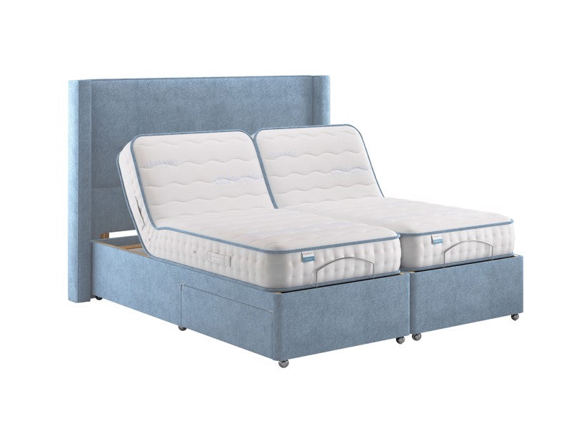 Dunlopillo Relax Adjustable Mattress/Divan Bed Set available at Hunters Furniture Derby