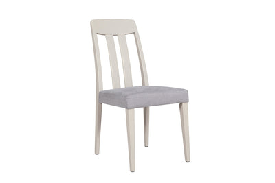 Evelyn Painted Slat Back Dining Chair available at Hunters Furniture Derby