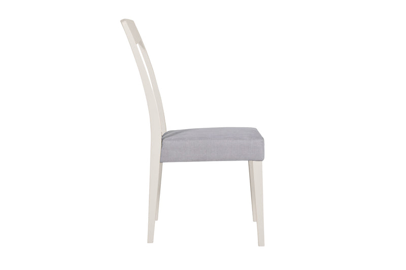Evelyn Painted Slat Back Dining Chair available at Hunters Furniture Derby