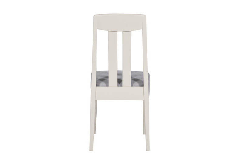 Evelyn Painted Slat Back Dining Chair available at Hunters Furniture Derby