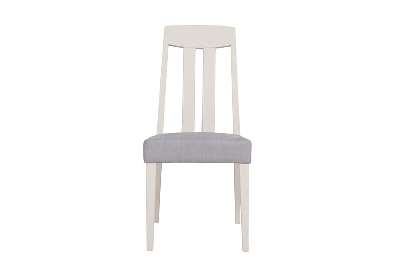 Evelyn Painted Slat Back Dining Chair available at Hunters Furniture Derby