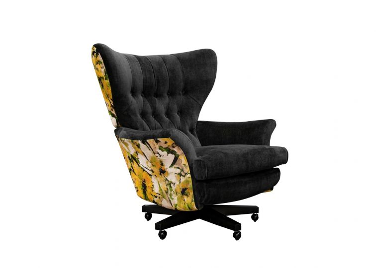 Jay Blades X G Plan Broadway Swivel Chair available at Hunters Furniture Derby