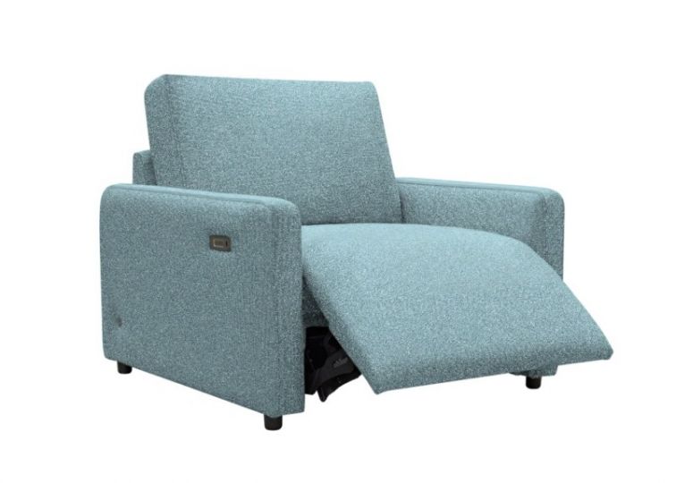 Jay Blades X G Plan Morley Chair with Power Footrest available at Hunters Furniture Derby