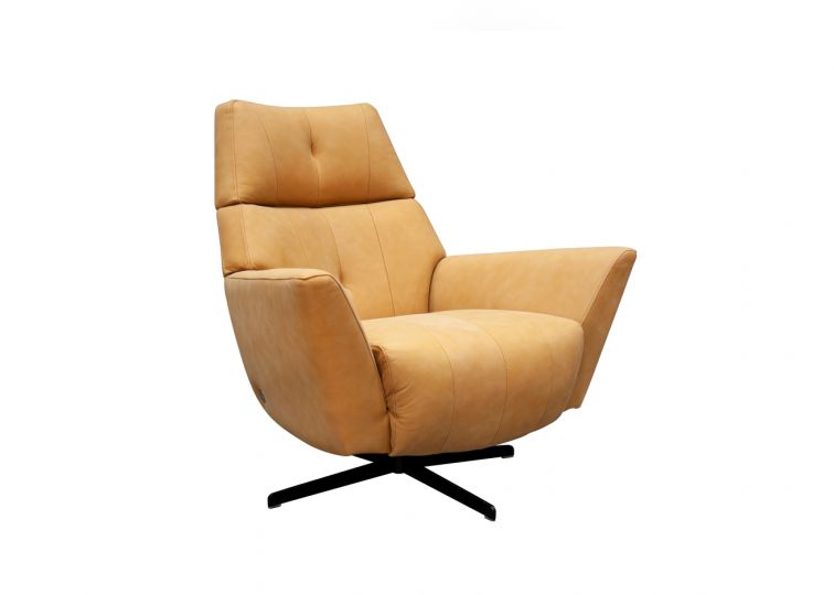 Jay Blades X G Plan Peabody Swivel Chair available at Hunters Furniture Derby