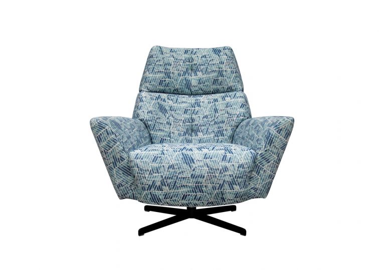 Jay Blades X G Plan Peabody Swivel Chair available at Hunters Furniture Derby