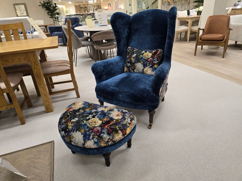 Spink and Edgar Crawford Chair and Stool