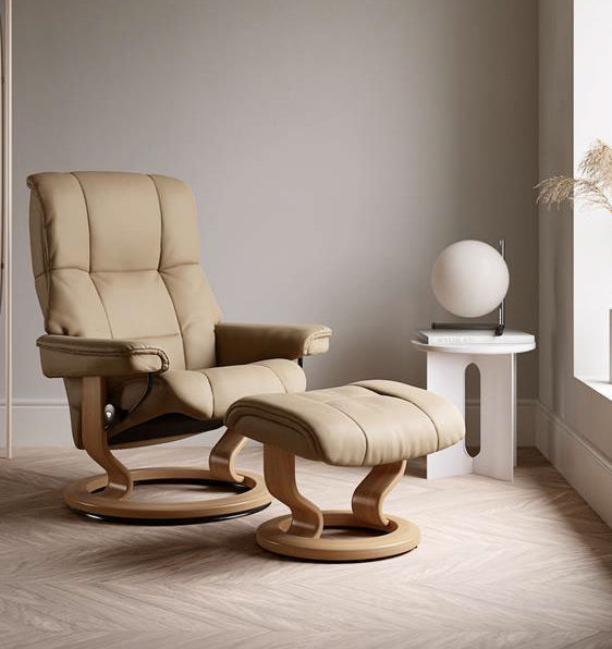 Stressless Mayfair Medium Chair and Stool Special Offer