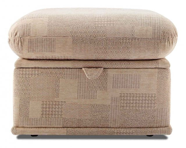 G Plan Malvern Storage Footstool available in a variety of fabrics at Hunters Furniture Derby