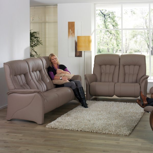 Himolla Cumuly Rhine 2 Seater Recliner Sofa available at Hunters Furniture Derby