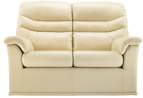 G Plan Malvern Leather 2 Seater Sofa
